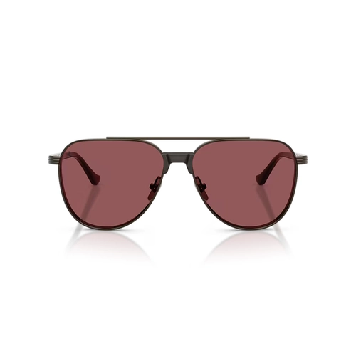 Óculos de Sol Ferrari 0FH1028T 314/1E59 Titânio Chumbo com lentes na cor Vermelho
