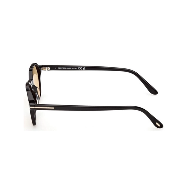 Óculos de Sol Tom Ford FT1301_5101E Acetato Preto com lentes na cor Âmbar Fotocromático 3