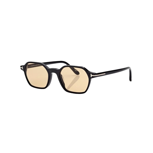 Óculos de Sol Tom Ford FT1301_5101E Acetato Preto com lentes na cor Âmbar Fotocromático