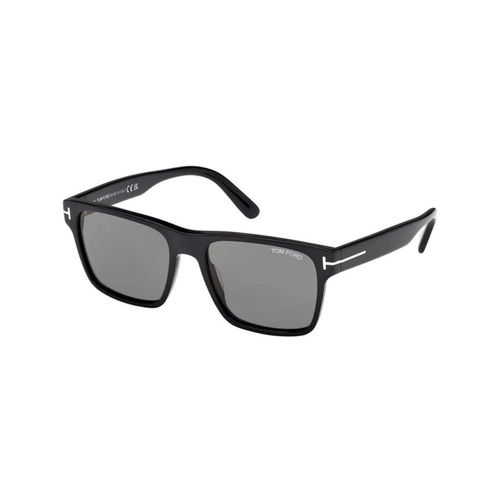 Óculos de Sol Tom Ford FT1205_5501A Acetato Preto com lentes na cor Cinza