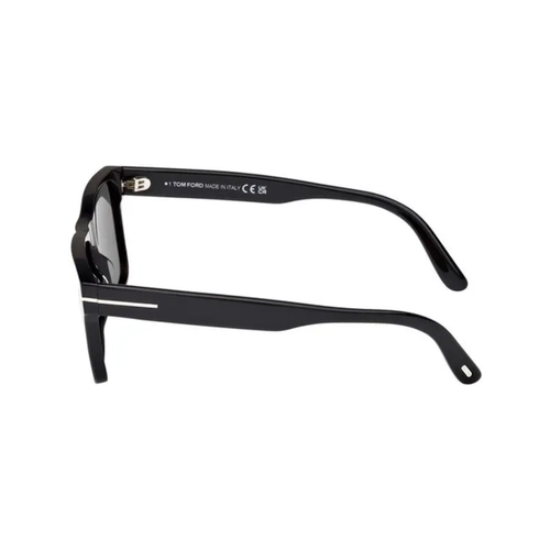 Óculos de Sol Tom Ford FT1205_5501A Acetato Preto com lentes na cor Cinza