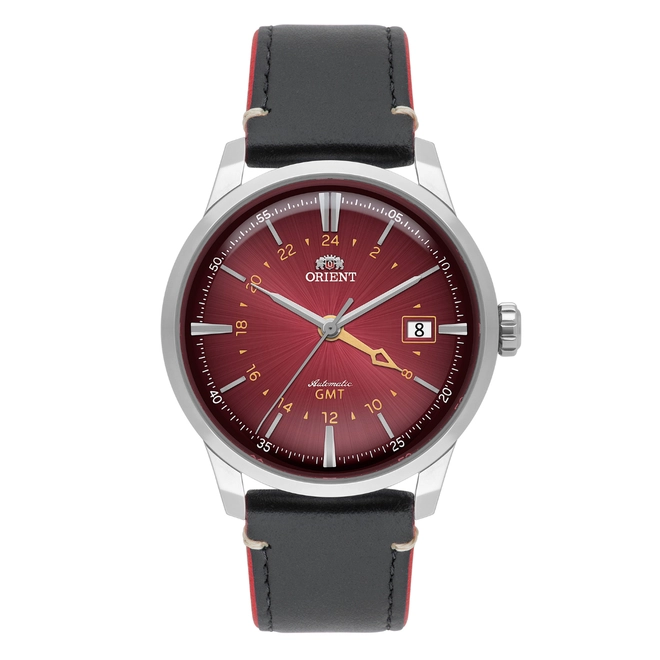 Relógio Orient Special Calibers GMT Automático - NH3SS019 W1SX Vermelho 2