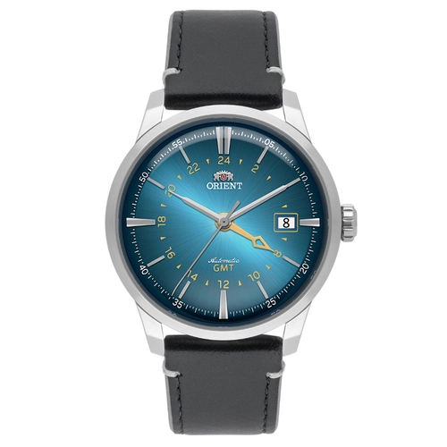 Relógio Orient Special Calibers GMT Automático - NH3SS019 A1SX Azul