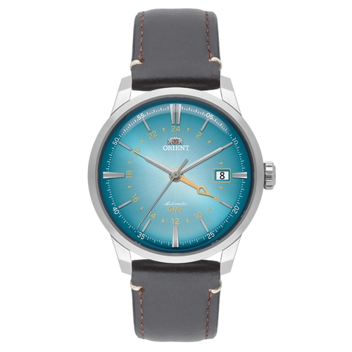 Relógio Orient Special Calibers GMT Automático - NH3SS019 E1SX Turquesa