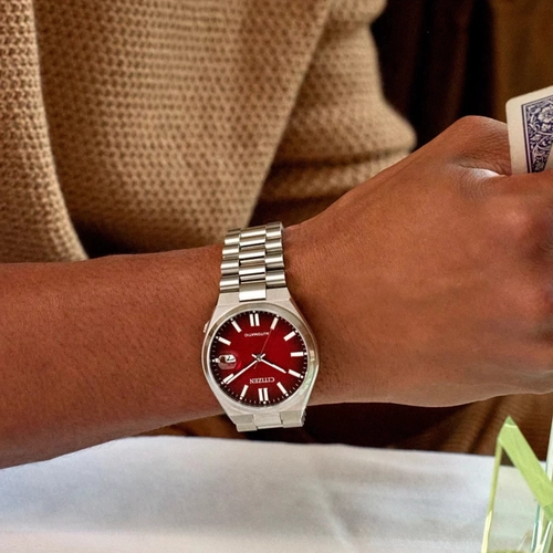 Relógio Citizen Tsuyosa Automático - NJ0150 56WN Vermelho