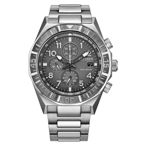Relógio Citizen Promaster Nighthawk Cronógrafo - CA0890 54HN Prata