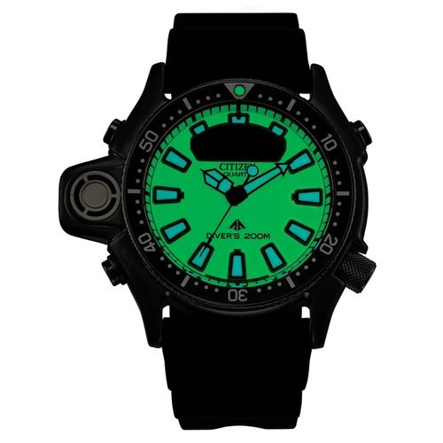 Relógio Citizen Promaster Aqualand Diver’s - JP2007 17WN Verde