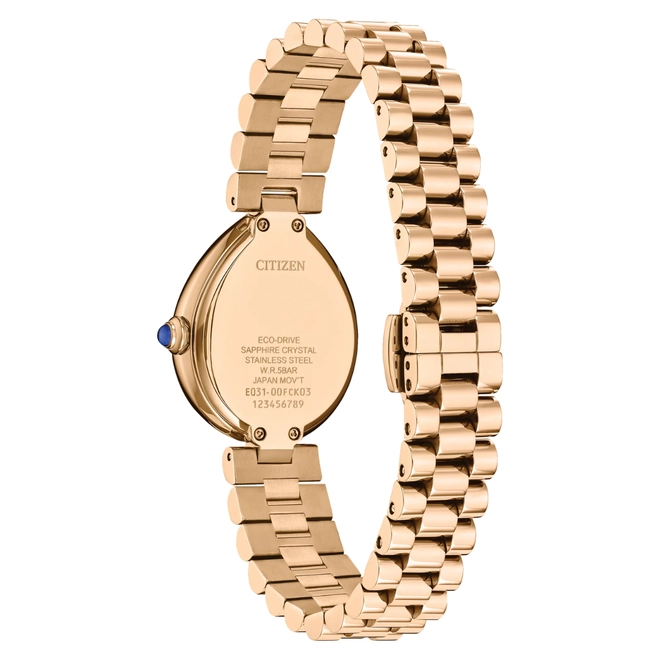 Relógio Citizen L Rainell Eco-Drive Feminino - EM1203 57XN Verde 5