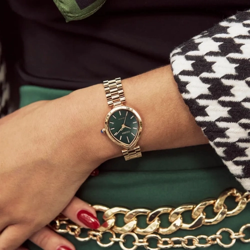 Relógio Citizen L Rainell Eco-Drive Feminino - EM1203 57XN Verde