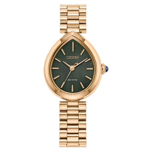 Relógio Citizen L Rainell Eco-Drive Feminino - EM1203 57XN Verde