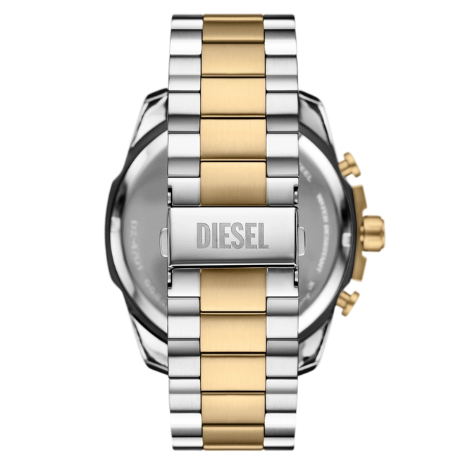 Relógio Diesel Mega Chief Cronógrafo - DZ4701B1 S2SK Bicolor 4