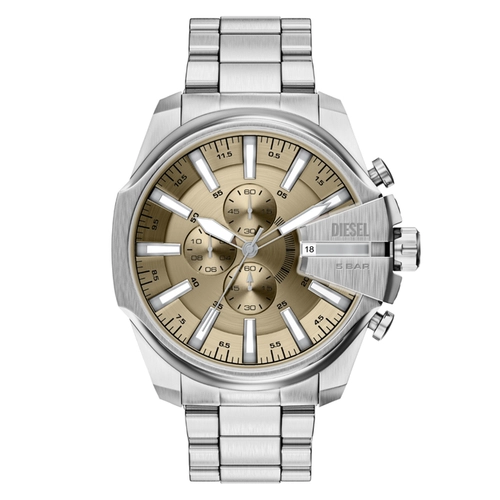 Relógio Diesel Mega Chief Slim Cronógrafo - DZ4702B1 C1SX Dourado