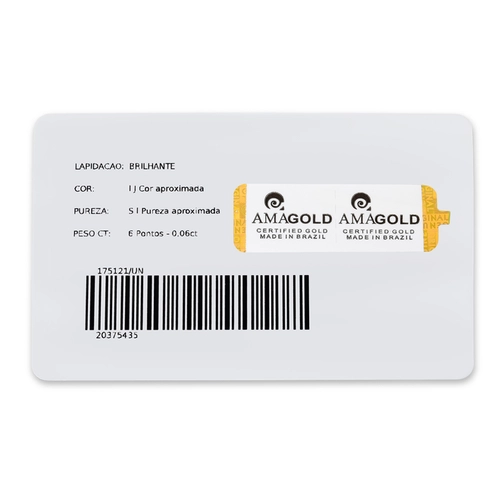 Pulseira Plissé Pavé bracelete em ouro 18k aro plissado pavê de 6pts de Diamantes com ródio