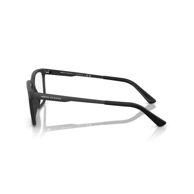 Óculos de Grau Armani Exchange 0AX3103 8004 55 Acetato Preto Fosco 3