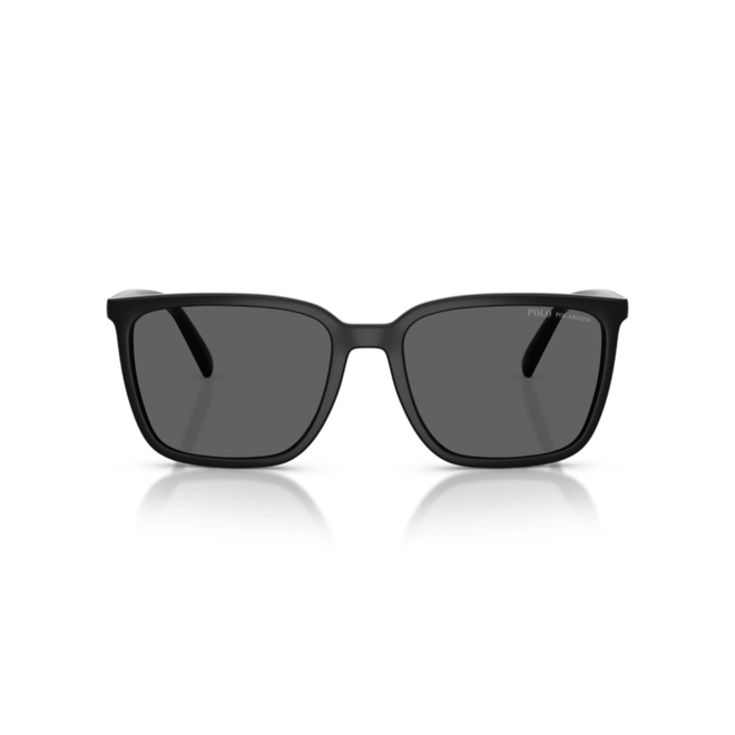 Óculos de Sol Polo Ralph Lauren 0PH4255L 56248156 Acetato Preto com lentes na cor Cinza Polarizado 2