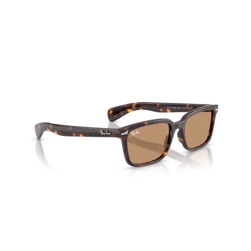 Óculos de Sol Ray-Ban Brunel 0RB2234 902/5356 Propionato Marrom Mesclado com lentes na cor Marrom
