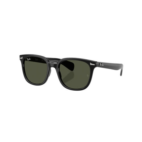 Óculos de Sol Ray-Ban Brunel II 0RB2235 901/3153 Propionato Preto com lentes na cor Verde