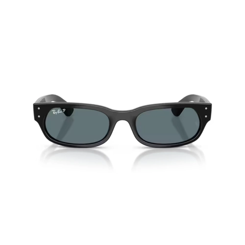 Óculos de Sol Ray-Ban 0RB2236 901/4854 Propionato Preto com lentes na cor Preto Polarizado
