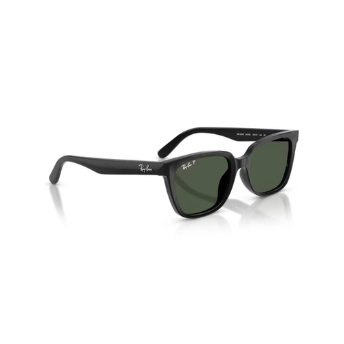 Óculos de Sol Ray-Ban 0RB2243D 901/9A55 Acetato Preto com lentes na cor Verde Escuro Polarizado