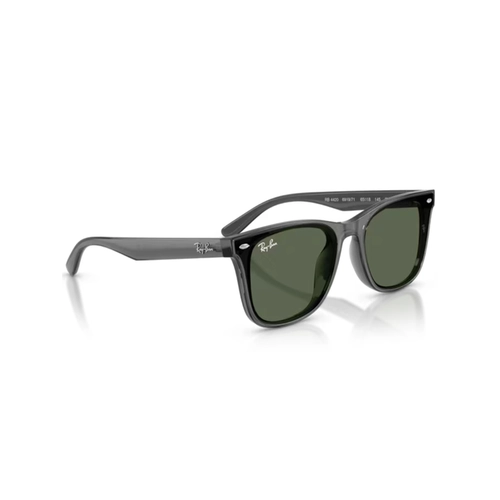 Óculos de Sol Ray-Ban 0RB4420 69197165 Acetato Cinza Transparente com lentes na cor Verde Escuro