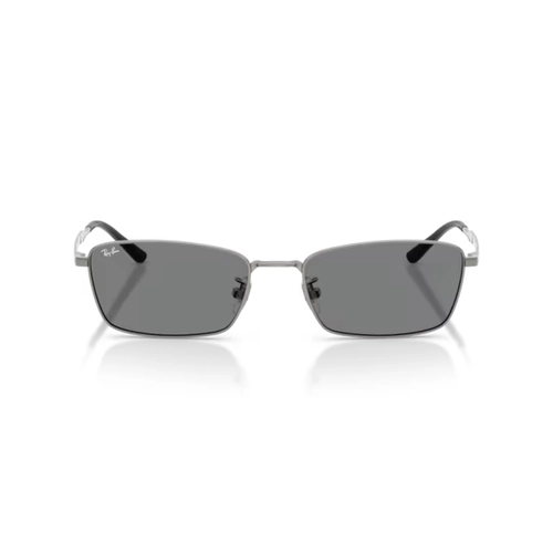 Óculos de Sol Ray-Ban 0RB8069D 165/8755 Titânio Cinza com lentes na cor Cinza Escuro