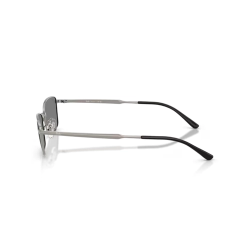Óculos de Sol Ray-Ban 0RB8069D 165/8755 Titânio Cinza com lentes na cor Cinza Escuro