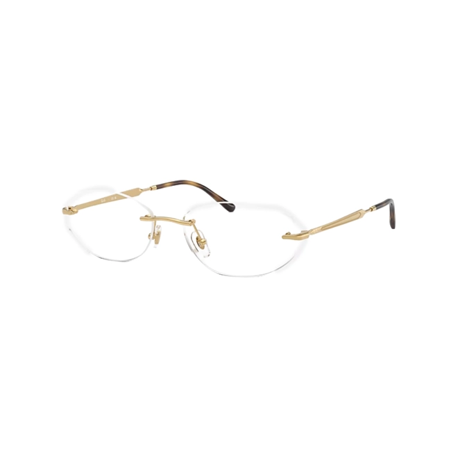 Óculos de Grau Ray-Ban 0RX3792V 2500 55 Metal Dourado 1