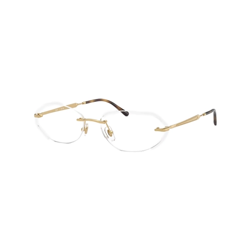 Óculos de Grau Ray-Ban 0RX3792V 2500 55 Metal Dourado
