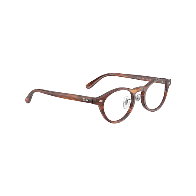 Óculos de Grau Ray-Ban 0RX5457D 2144 48 Acetato Marrom Mesclado 3