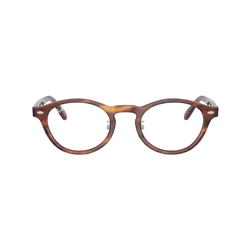 Óculos de Grau Ray-Ban 0RX5457D 2144 48 Acetato Marrom Mesclado