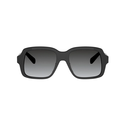Óculos de Sol Celine Triomphe CL40362U_5401B Acetato Preto com lentes na cor Fumê Degradê