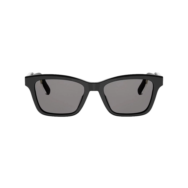 Óculos de Sol Christian Dior Dioribbon S2I CD40266I_5301A Acetato Preto com lentes na cor Cinza 2