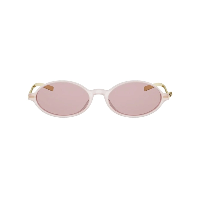 Óculos de Sol Christian Dior Bow R2I CD40287I_5372S Acetato Rosa Claro com lentes na cor Rosa 2