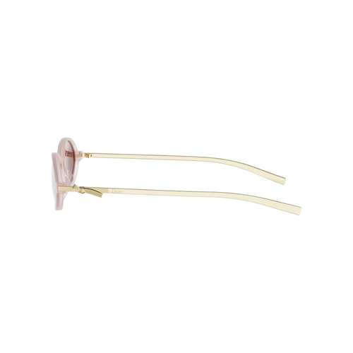 Óculos de Sol Christian Dior Bow R2I CD40287I_5372S Acetato Rosa Claro com lentes na cor Rosa
