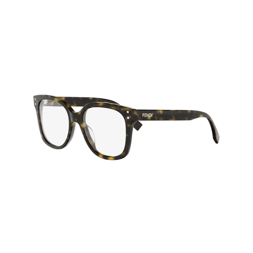 Óculos de Grau Fendi FE50161I_53052 Acetato Marrom Mesclado