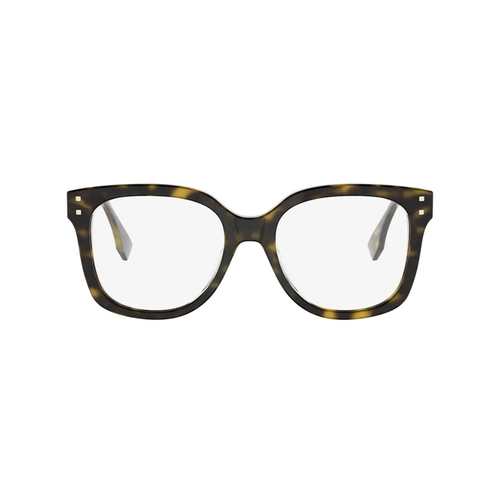 Óculos de Grau Fendi FE50161I_53052 Acetato Marrom Mesclado