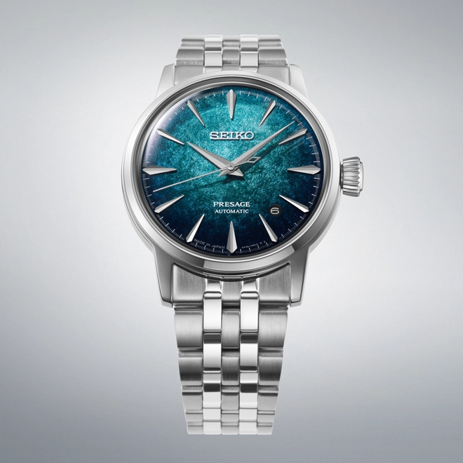 Relógio Seiko Presage Cocktail Time Mint Mist - HCB001J1 D1SX Azul 2