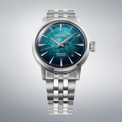 Relógio Seiko Presage Cocktail Time Mint Mist - HCB001J1 D1SX Azul