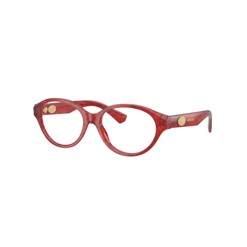 Óculos de Grau Burberry 0BE2466 4257 54 Acetato Vermelho Mesclado