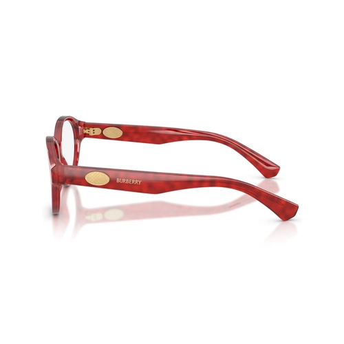 Óculos de Grau Burberry 0BE2466 4257 54 Acetato Vermelho Mesclado