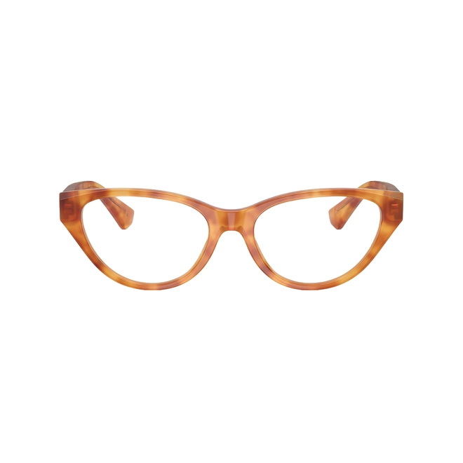 Óculos de Grau Burberry 0BE2467 4256 54 Acetato Marrom Mesclado 2