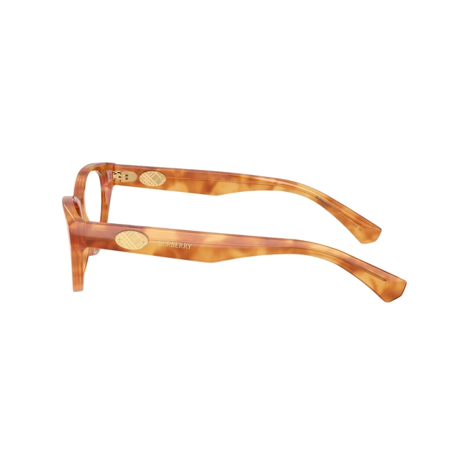 Óculos de Grau Burberry 0BE2467 4256 54 Acetato Marrom Mesclado 3