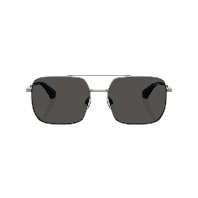 Óculos de Sol Burberry 0BE3179 10038757 Aço Cinza com lentes na cor Cinza Escuro 2