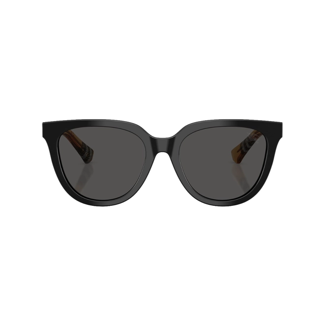 Óculos de Sol Burberry 0BE4469 41618753 Acetato Preto com lentes na cor Cinza Escuro 2