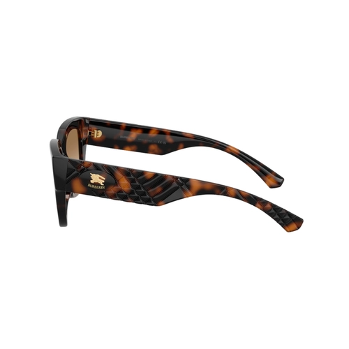 Óculos de Sol Burberry 0BE4506U 30028953 Acetato Marrom Mesclado com lentes na cor Marrom Degradê