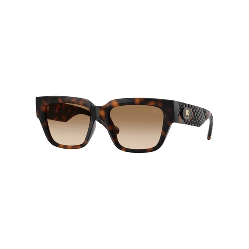 Óculos de Sol Burberry 0BE4506U 30028953 Acetato Marrom Mesclado com lentes na cor Marrom Degradê