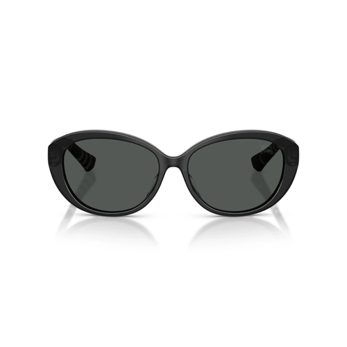 Óculos de Sol Burberry 0BE4507D 42708757 Acetato Cinza com lentes na cor Cinza Escuro