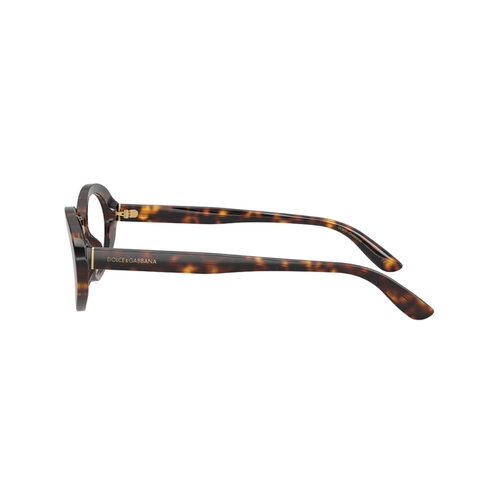 Óculos de Grau Dolce & Gabbana 0DG3450 502 53 Acetato Marrom Mesclado