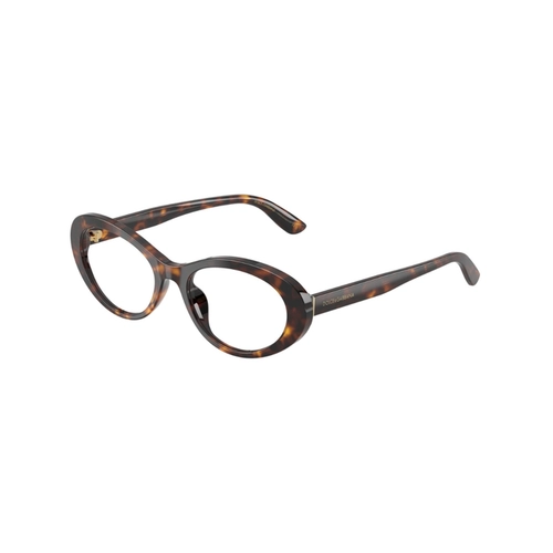 Óculos de Grau Dolce & Gabbana 0DG3450 502 53 Acetato Marrom Mesclado