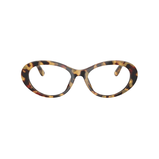 Óculos de Grau Dolce & Gabbana 0DG3450 512 53 Acetato Marrom e Amarelo Mesclado 2